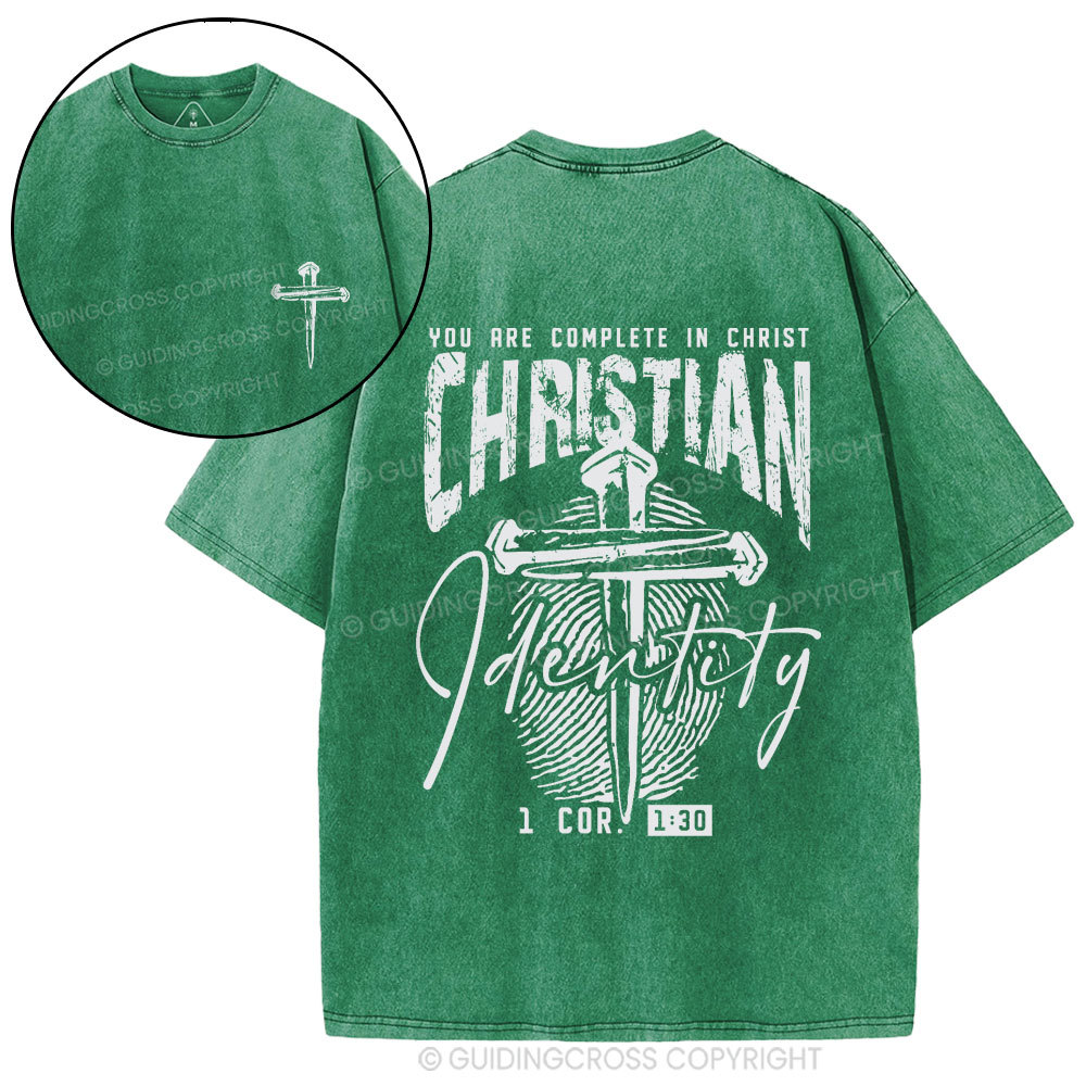 Christian Identity Christian Washed T-Shirt