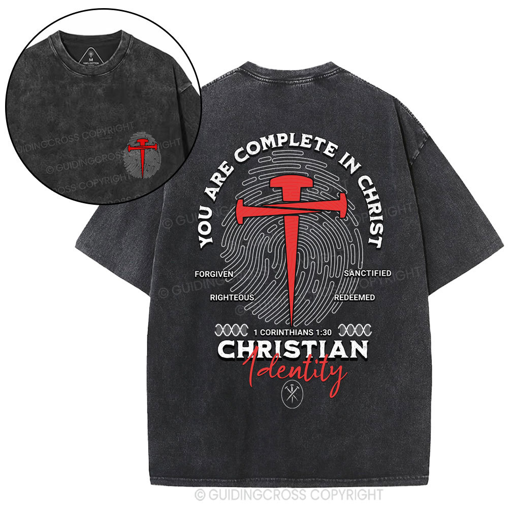Christian Identity Christian Washed T-Shirt