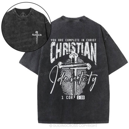 Christian Identity Christian Washed T-Shirt
