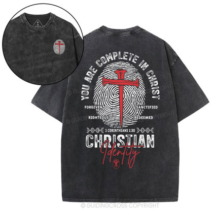 Christian Identity Christian Washed T-Shirt