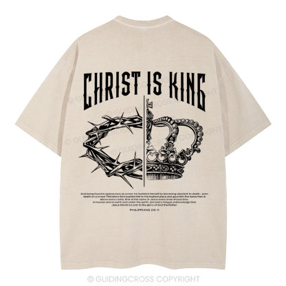 Christian Is King Christian Washed T-Shirt