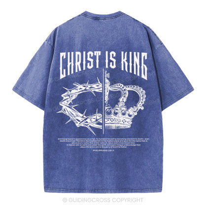 Christian Is King Christian Washed T-Shirt
