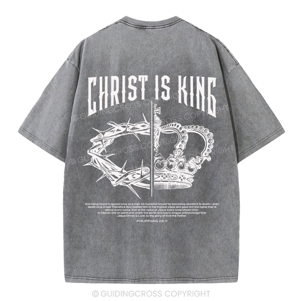 Christian Is King Christian Washed T-Shirt