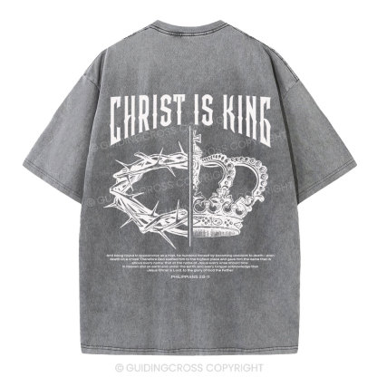 Christian Is King Christian Washed T-Shirt