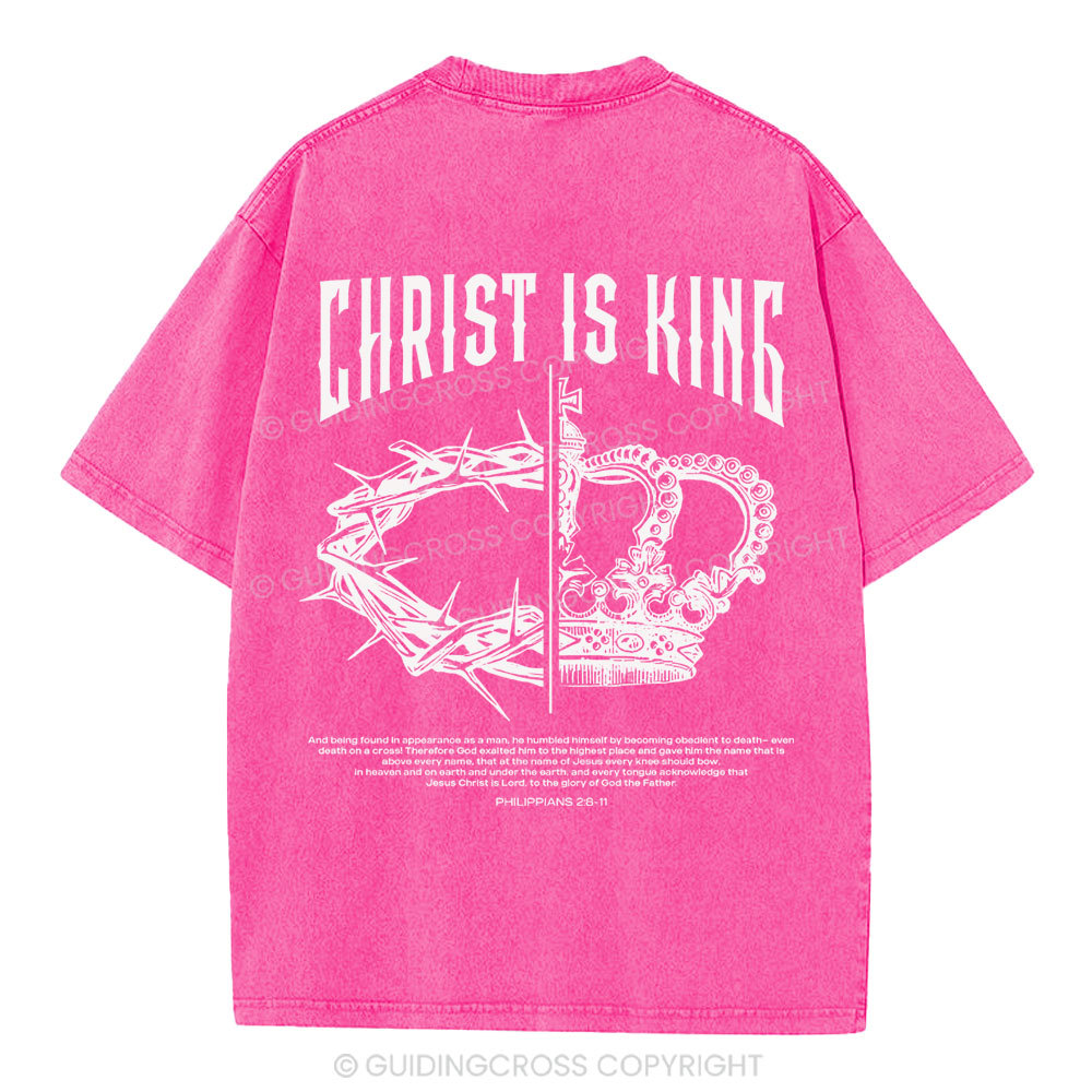Christian Is King Christian Washed T-Shirt