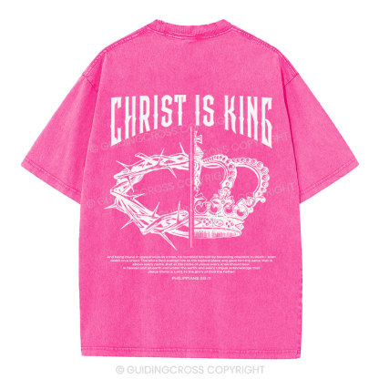 Christian Is King Christian Washed T-Shirt