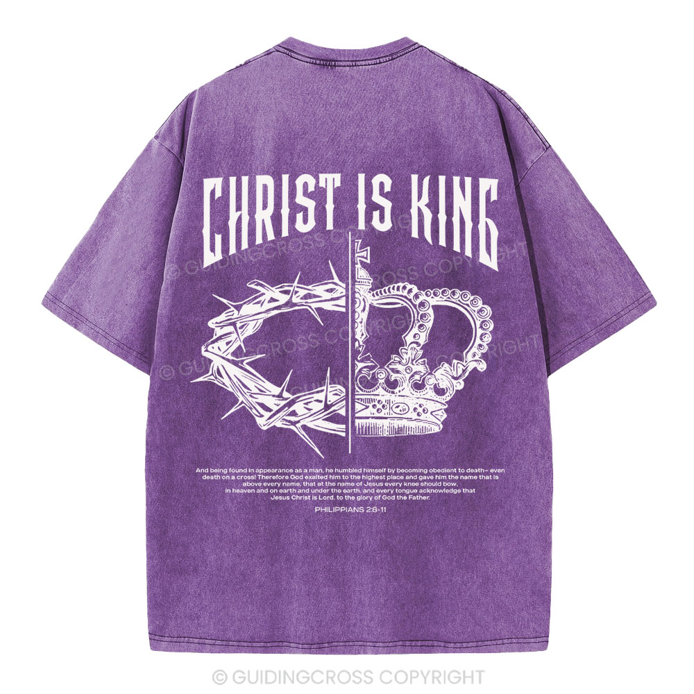 Christian Is King Christian Washed T-Shirt