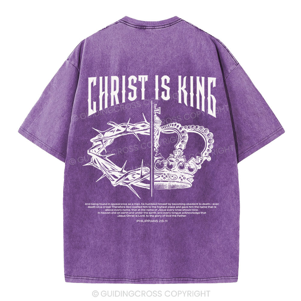 Christian Is King Christian Washed T-Shirt