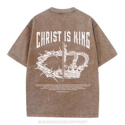 Christian Is King Christian Washed T-Shirt