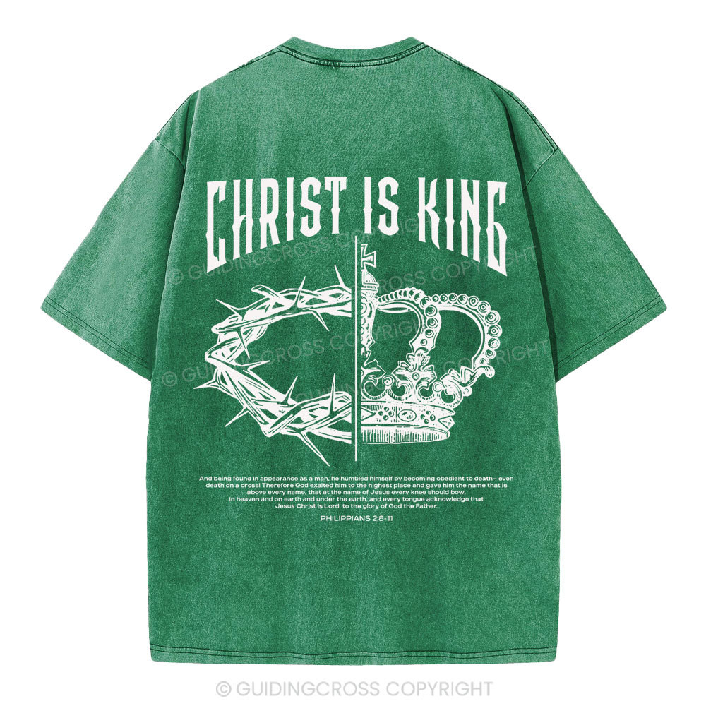 Christian Is King Christian Washed T-Shirt