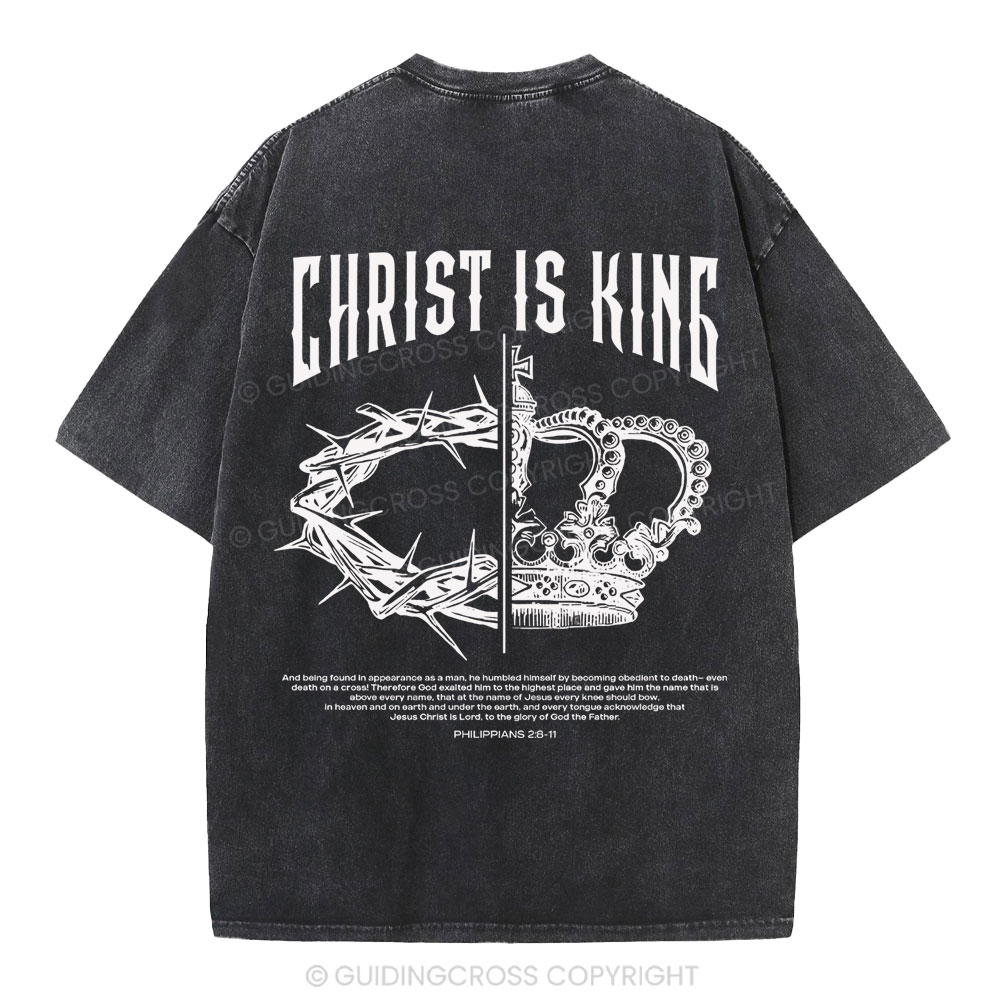 Christian Is King Christian Washed T-Shirt
