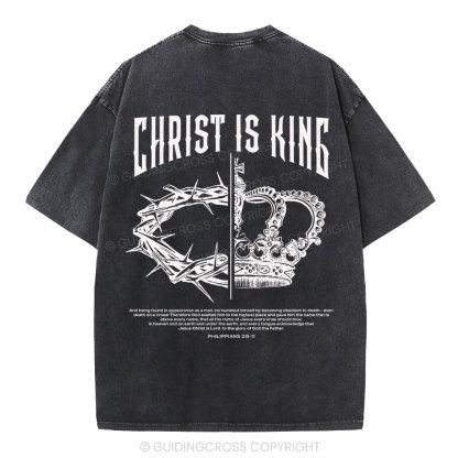 Christian Is King Christian Washed T-Shirt