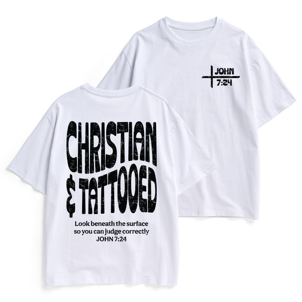 Christian & Tattooed Christian Heavy Cotton T-Shirt