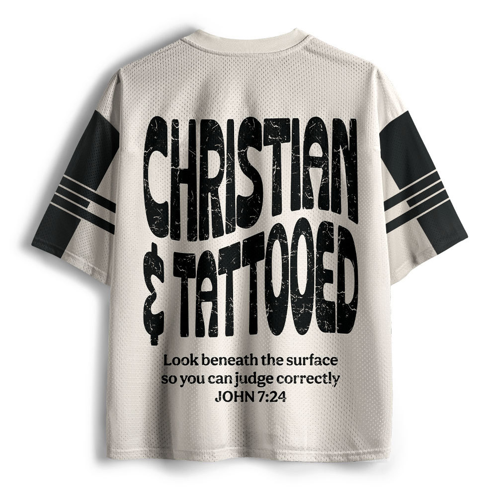 Christian & Tattooed Christian Mesh Jersey
