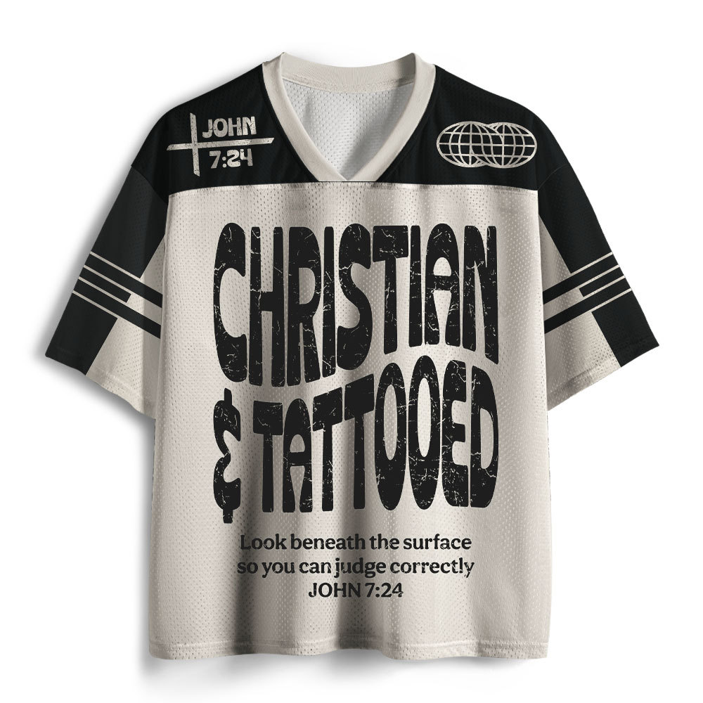 Christian & Tattooed Christian Mesh Jersey