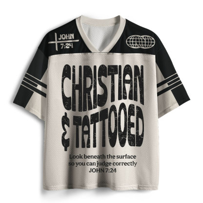 Christian & Tattooed Christian Mesh Jersey