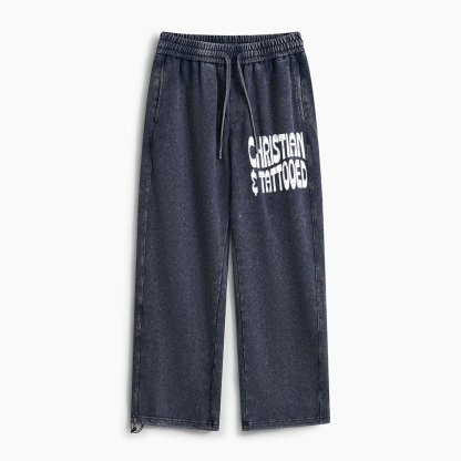Christian & Tattooed  Christian Washed Sweatpants