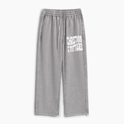 Christian & Tattooed  Christian Washed Sweatpants