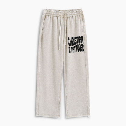 Christian & Tattooed  Christian Washed Sweatpants