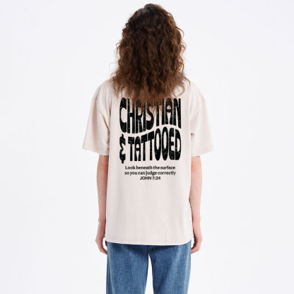 Christian & Tattooed Christian Washed T-Shirt