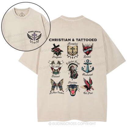 Christian&Tattooed Christian Washed T-Shirt