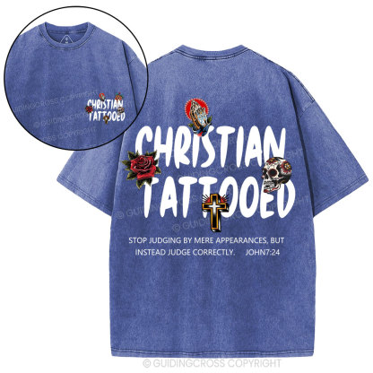 Christian & Tattooed Christian Washed T-Shirt