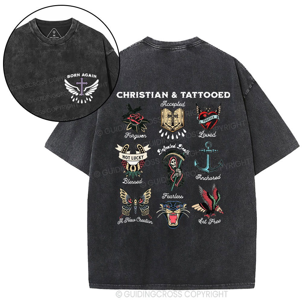 Christian&Tattooed Christian Washed T-Shirt