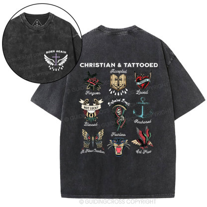 Christian&Tattooed Christian Washed T-Shirt