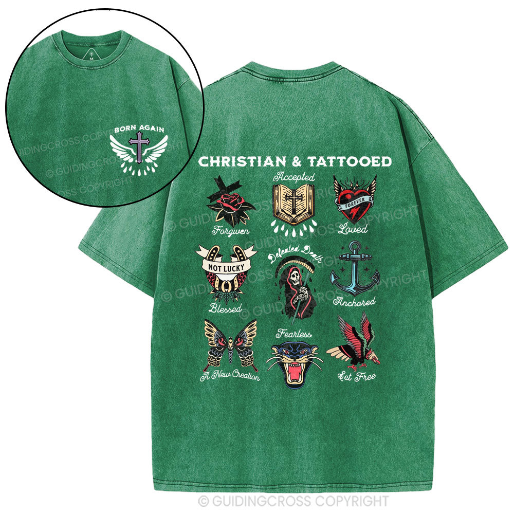 Christian&Tattooed Christian Washed T-Shirt