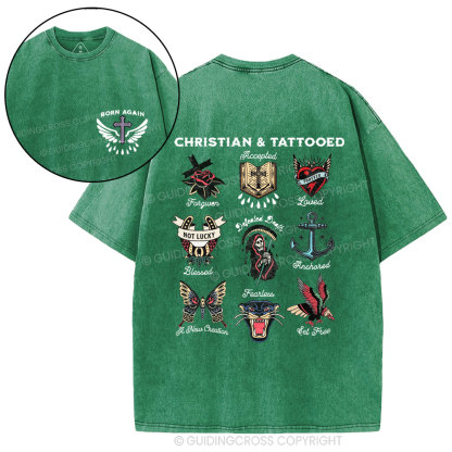 Christian&Tattooed Christian Washed T-Shirt