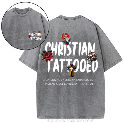 Christian & Tattooed Christian Washed T-Shirt