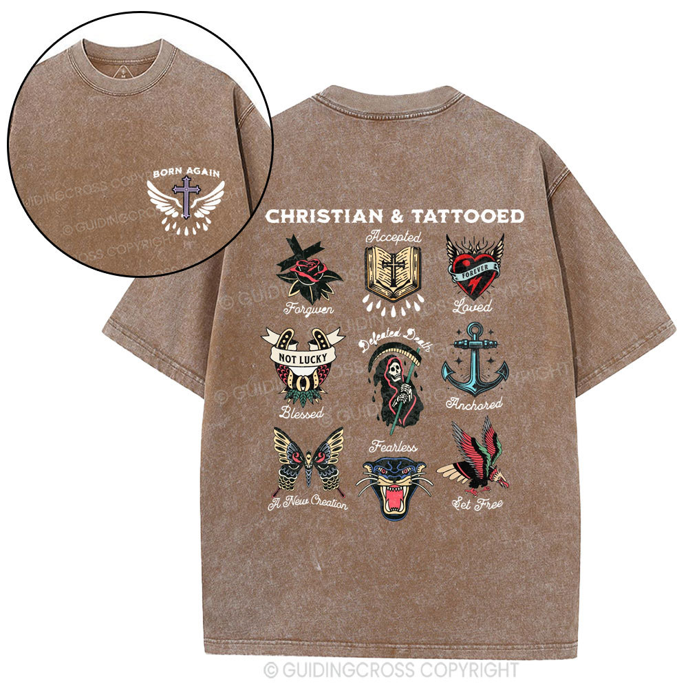 Christian&Tattooed Christian Washed T-Shirt