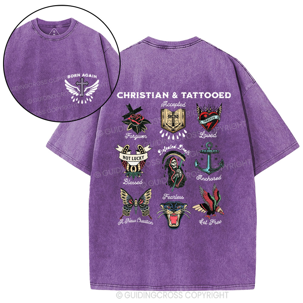 Christian&Tattooed Christian Washed T-Shirt