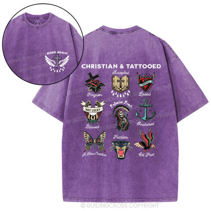 Christian&Tattooed Christian Washed T-Shirt