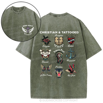 Christian&Tattooed Christian Washed T-Shirt