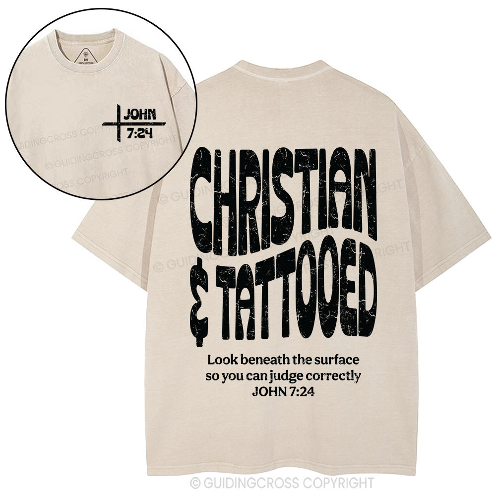 NEW-sample Christian Washed T-Shirt Sale - GuidingCross