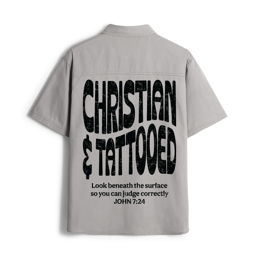 Christian & Tattooed Christian Work Shirt 