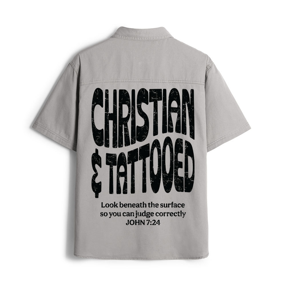 Christian & Tattooed Christian Work Shirt 