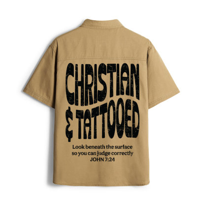 Christian & Tattooed Christian Work Shirt 