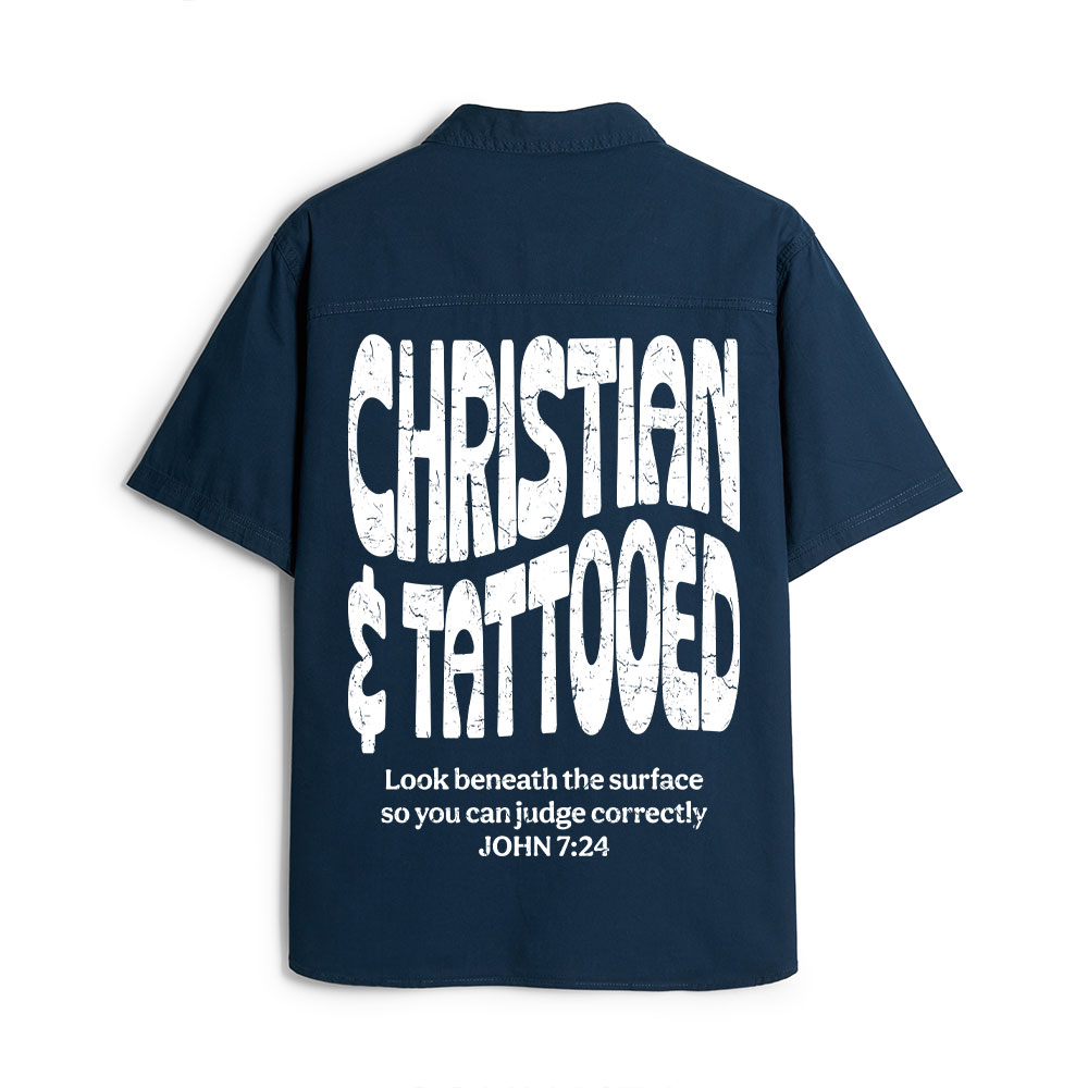 Christian & Tattooed Christian Work Shirt 