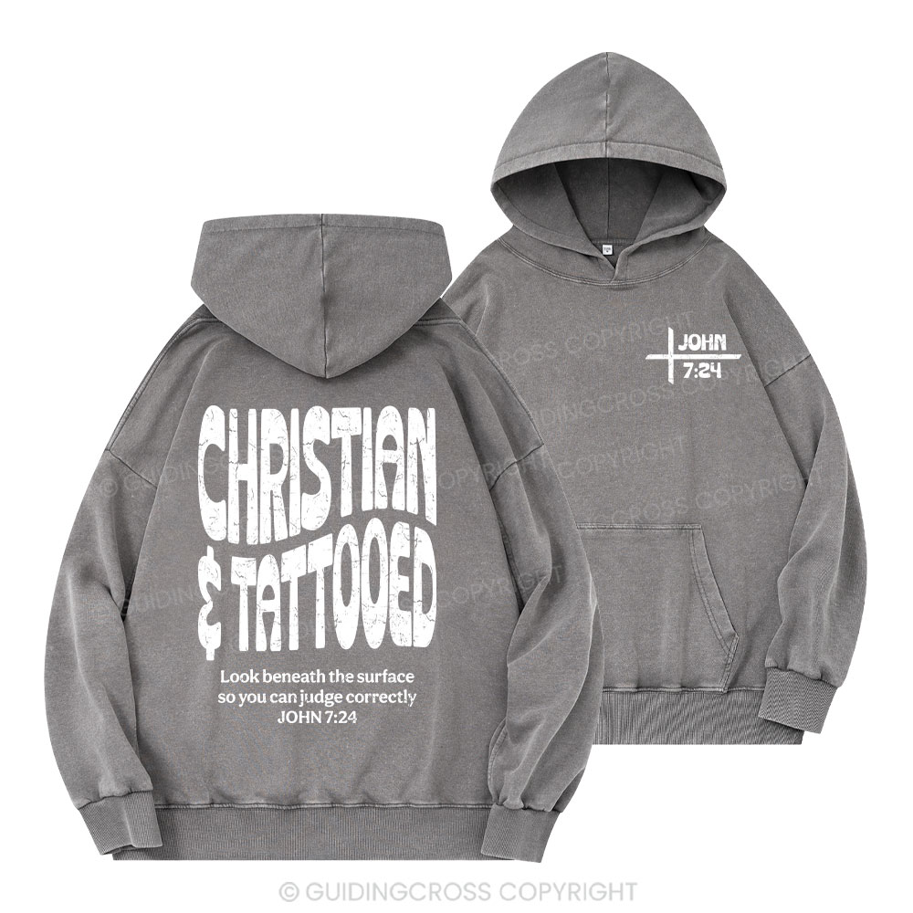 Christian & Tattooed ChristianWashed Hoodie