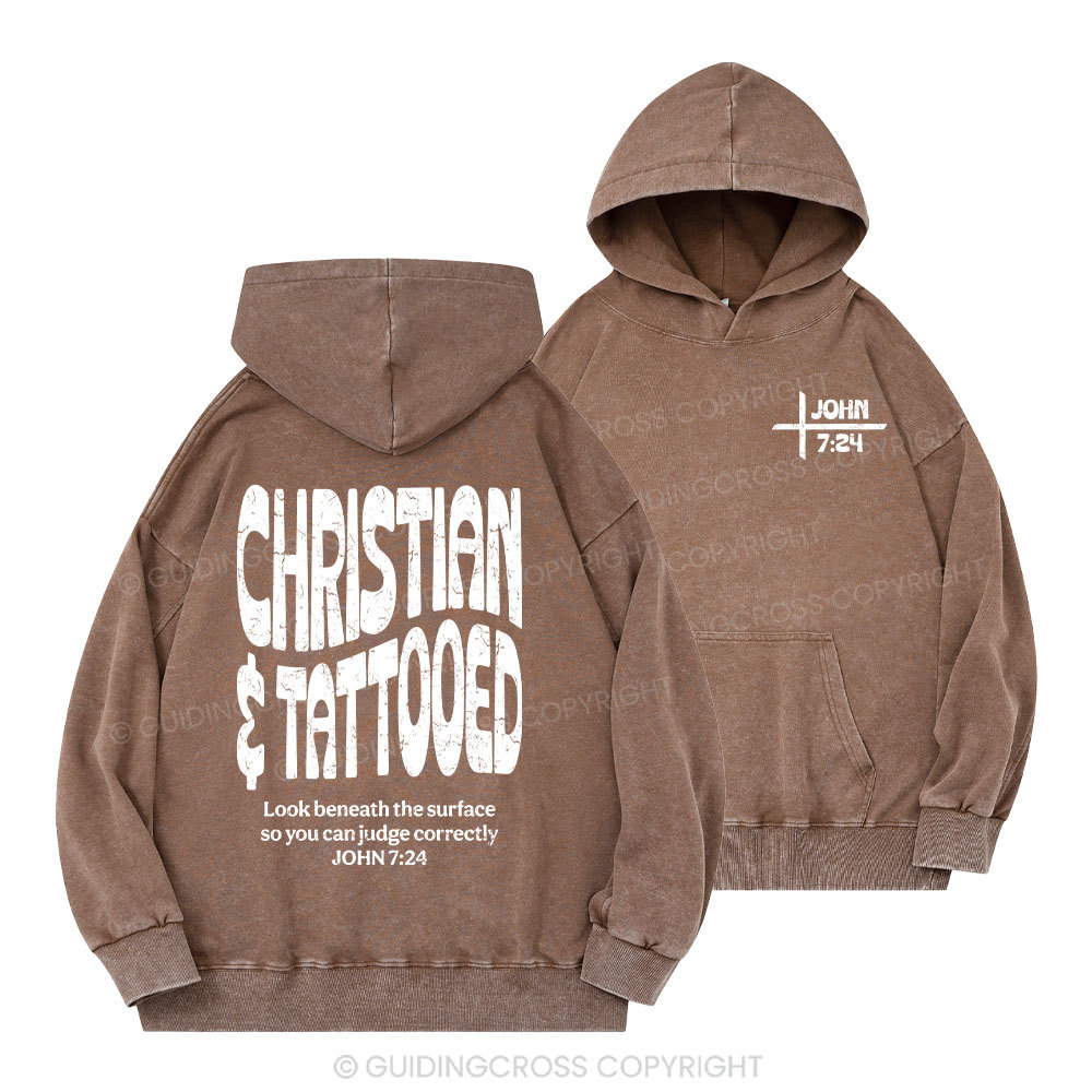 Christian & Tattooed ChristianWashed Hoodie