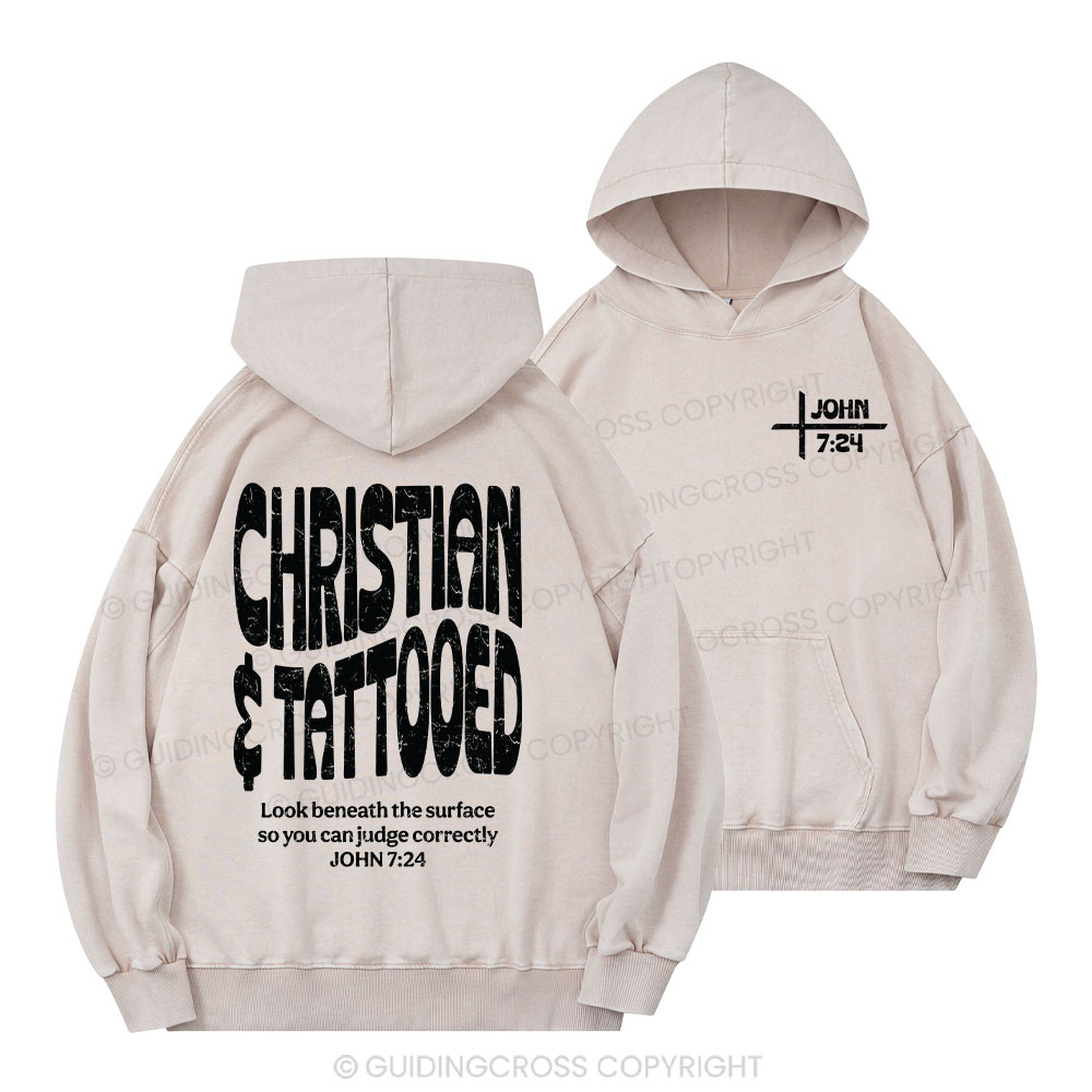 Christian & Tattooed ChristianWashed Hoodie