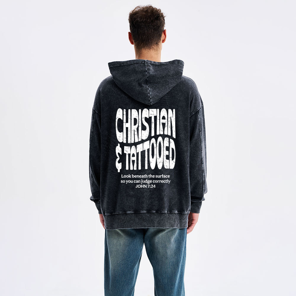 Christian & Tattooed ChristianWashed Hoodie