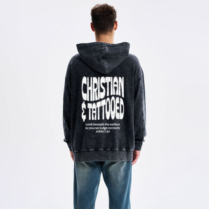 Christian & Tattooed ChristianWashed Hoodie