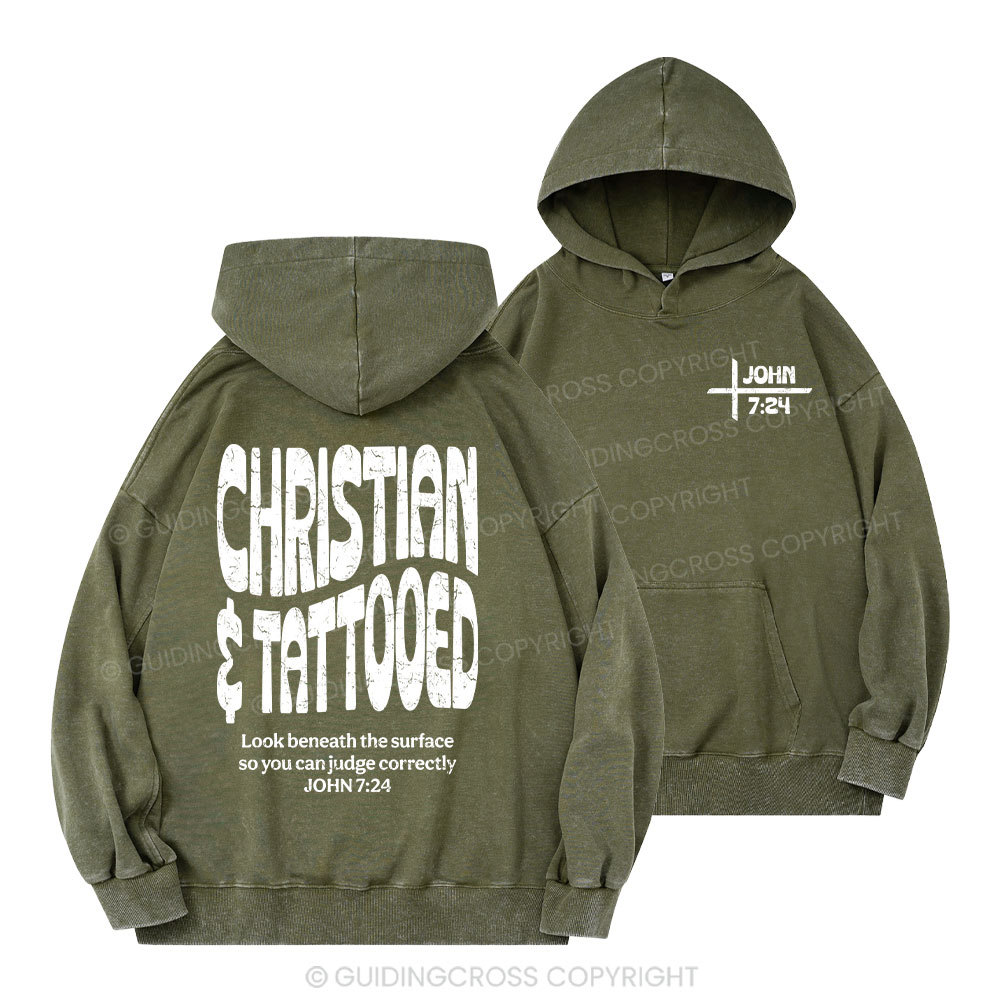 Christian & Tattooed ChristianWashed Hoodie