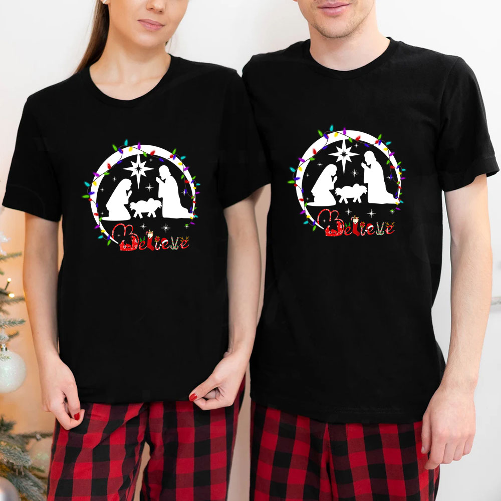 Christmas Belive Christian T-Shirt