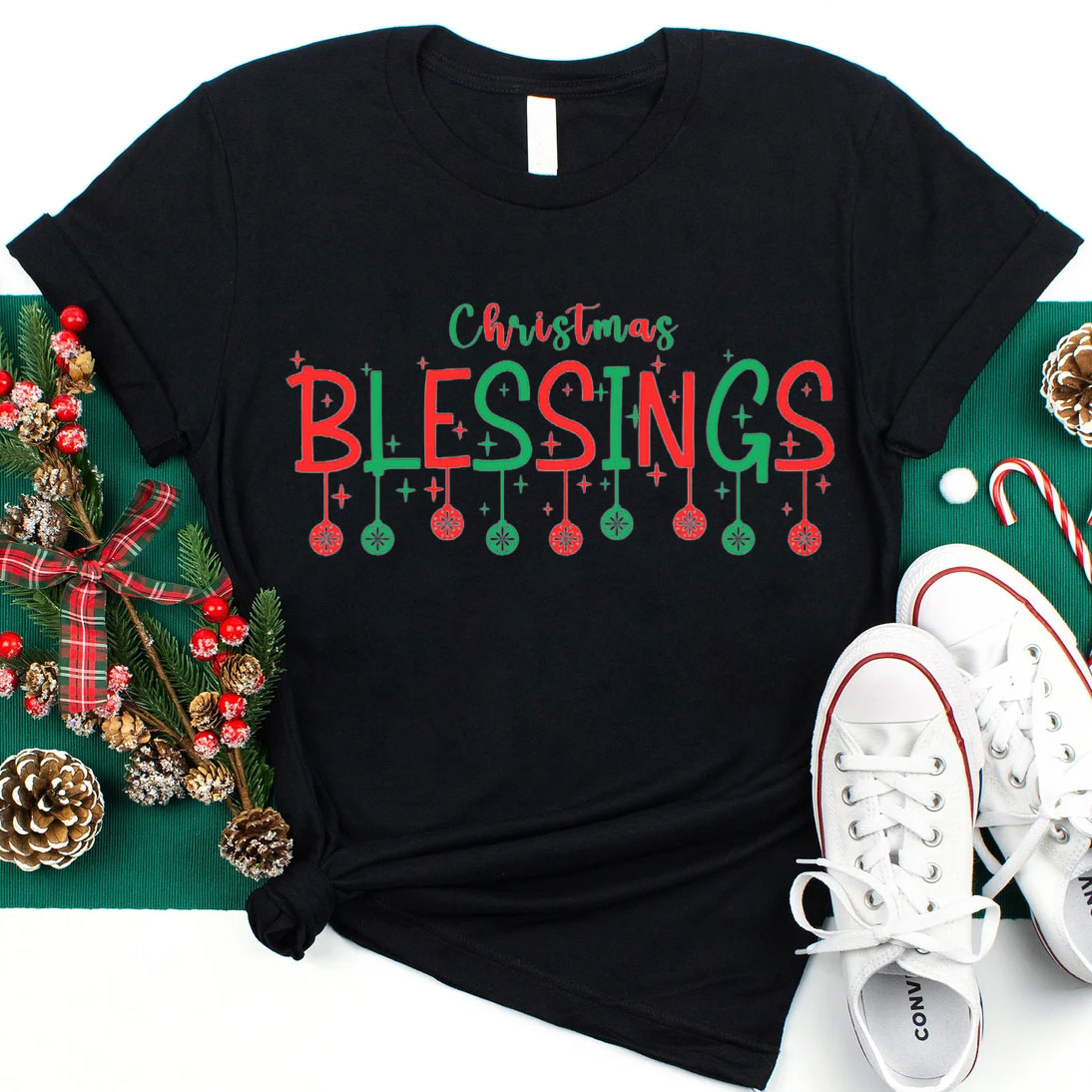 Christmas Blessing Christian T-Shirt