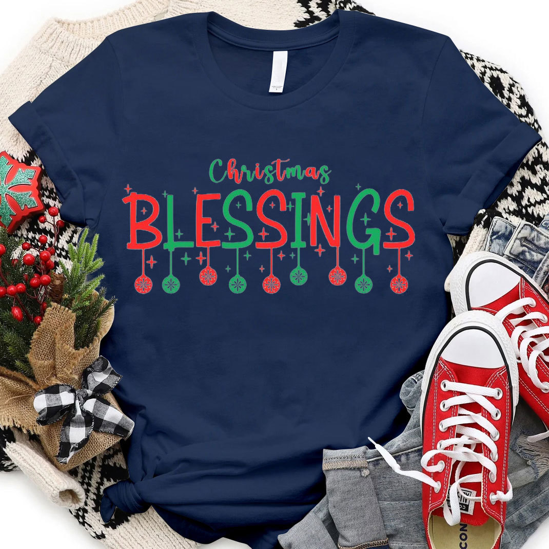 Christmas Blessing Christian T-Shirt