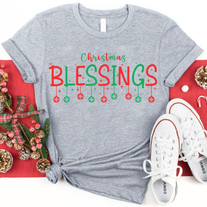 Christmas Blessing Christian T-Shirt